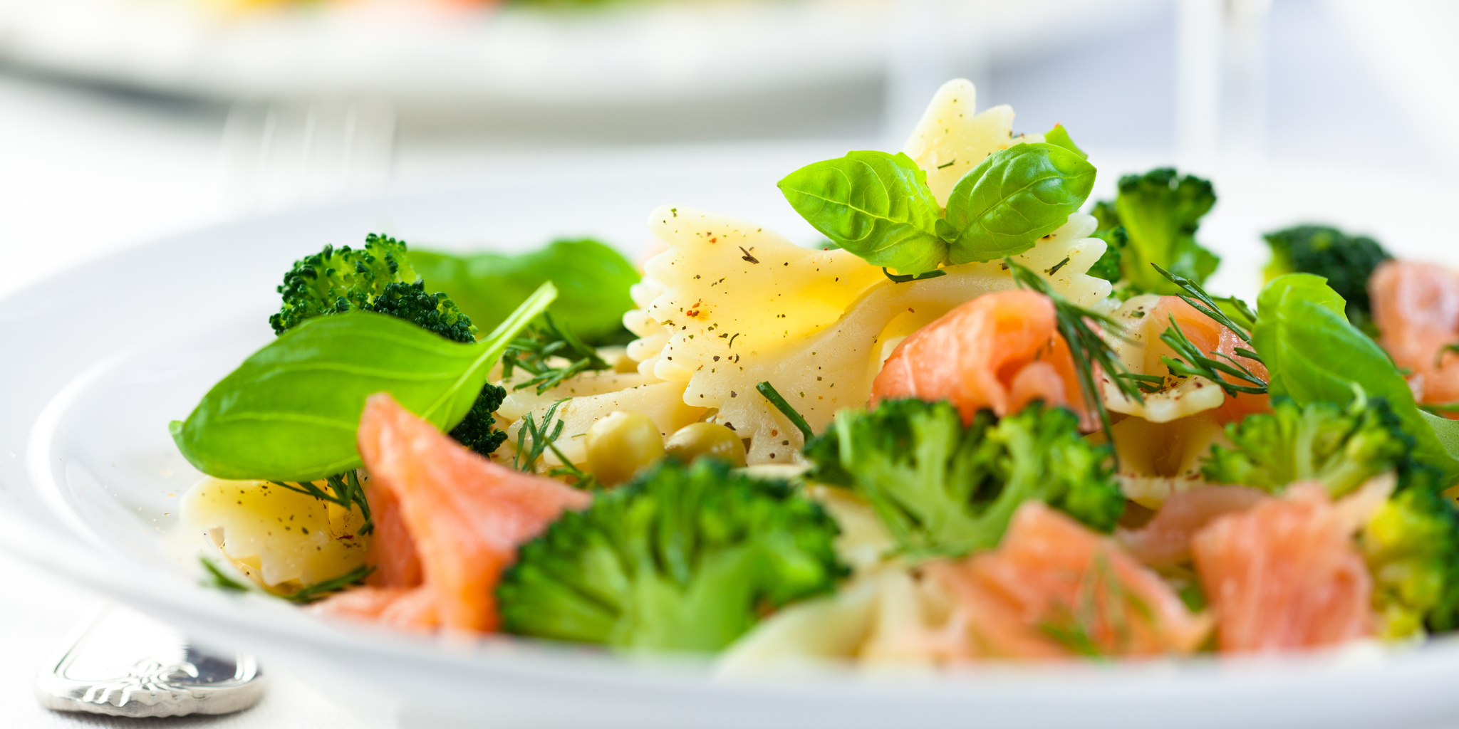 Broccoli and Salmon Pasta at foodious.com