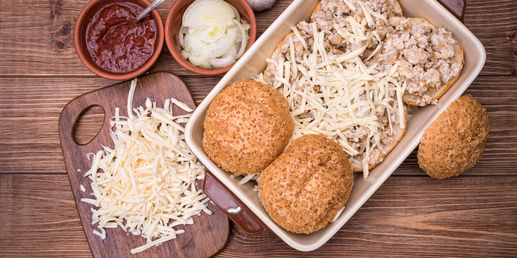 Mexican Chicken Sliders at foodious.com