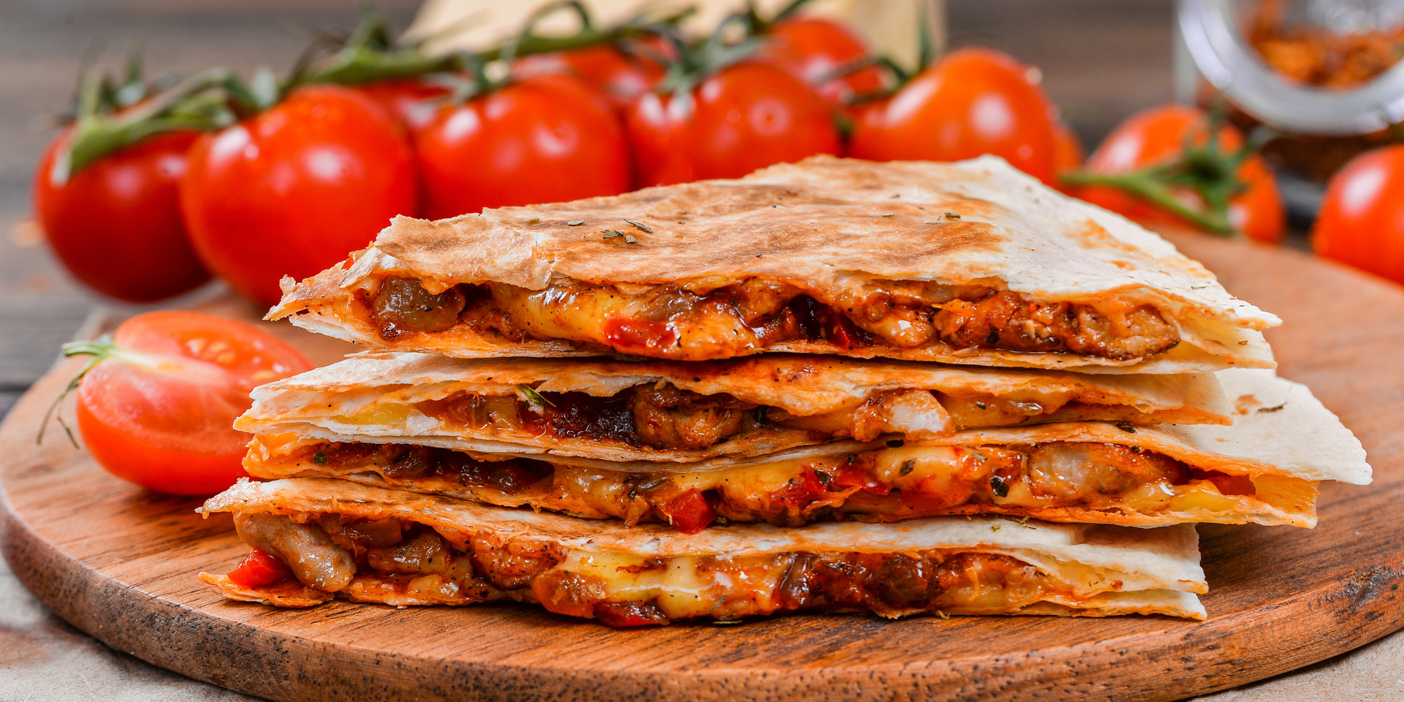Chipotle Chicken Quesadilla at foodious.com