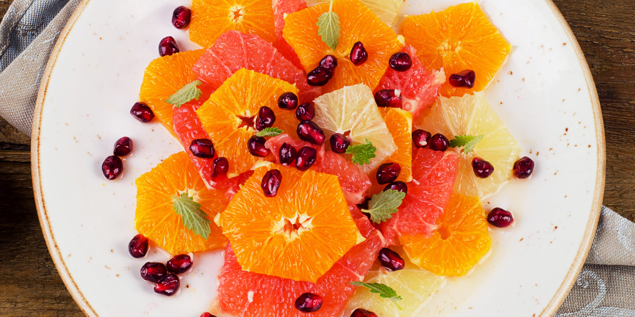 Citrus Ginger Salad at foodious.com