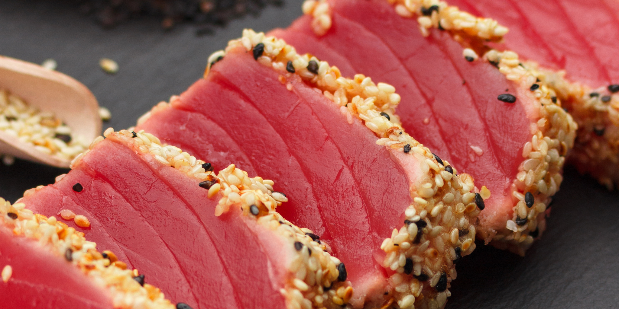 Spicy Sweet Seared Ahi Tuna at foodious.com