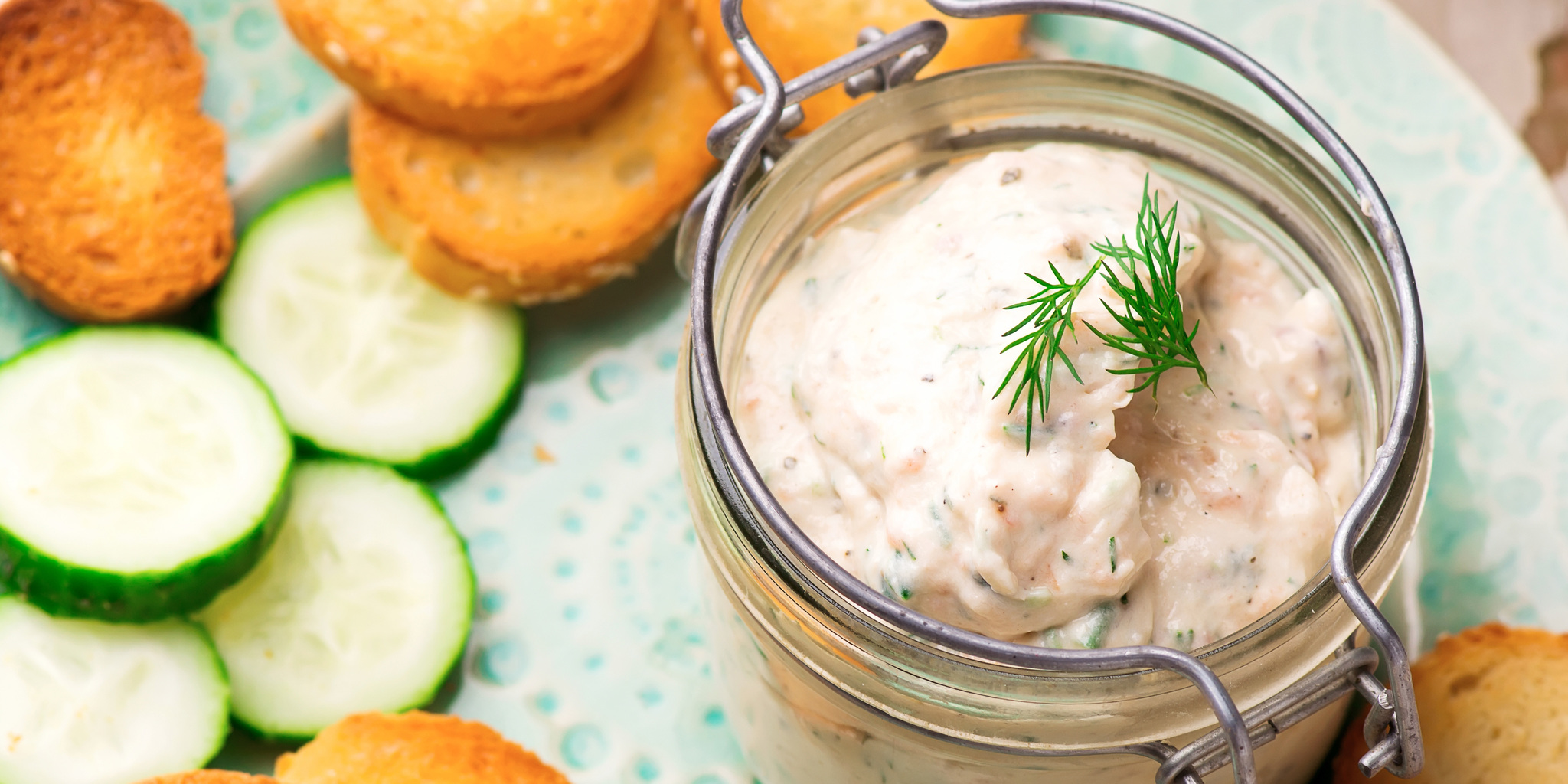 Smoked Salmon Dip at foodious.com