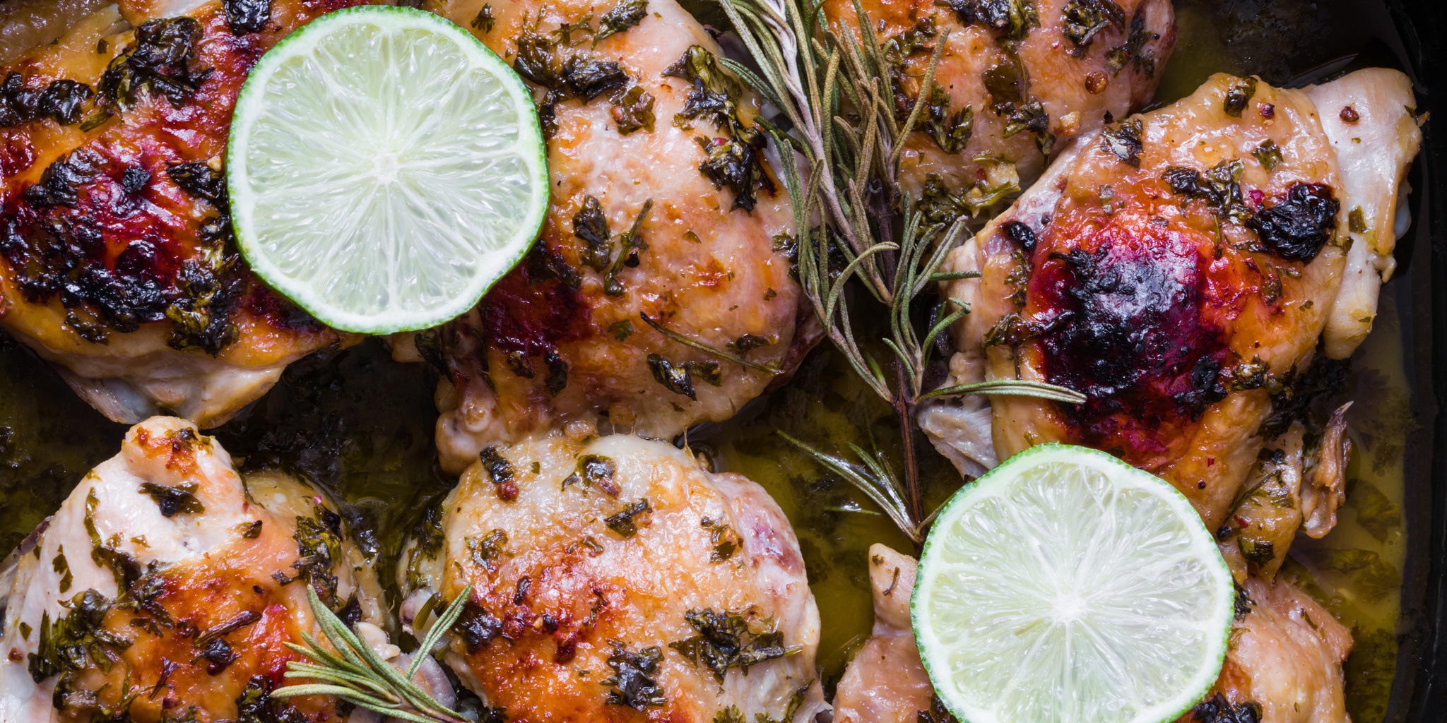 Crispy Cilantro Lime Chicken at foodious.com