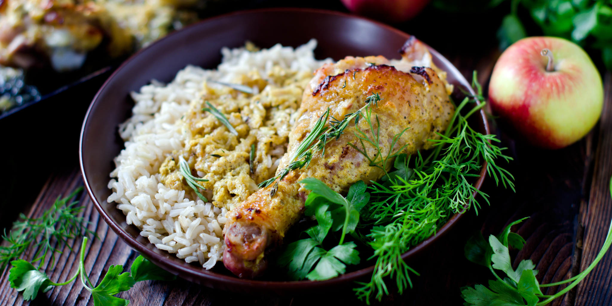 Roast Chicken With Herbed Cream Sauce at foodious.com