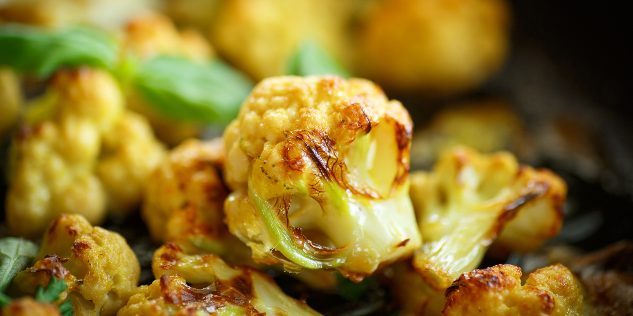 Sriracha Roasted Cauliflower at foodious.com