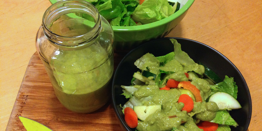 Basil Peanut Salad Dressing at foodious.com