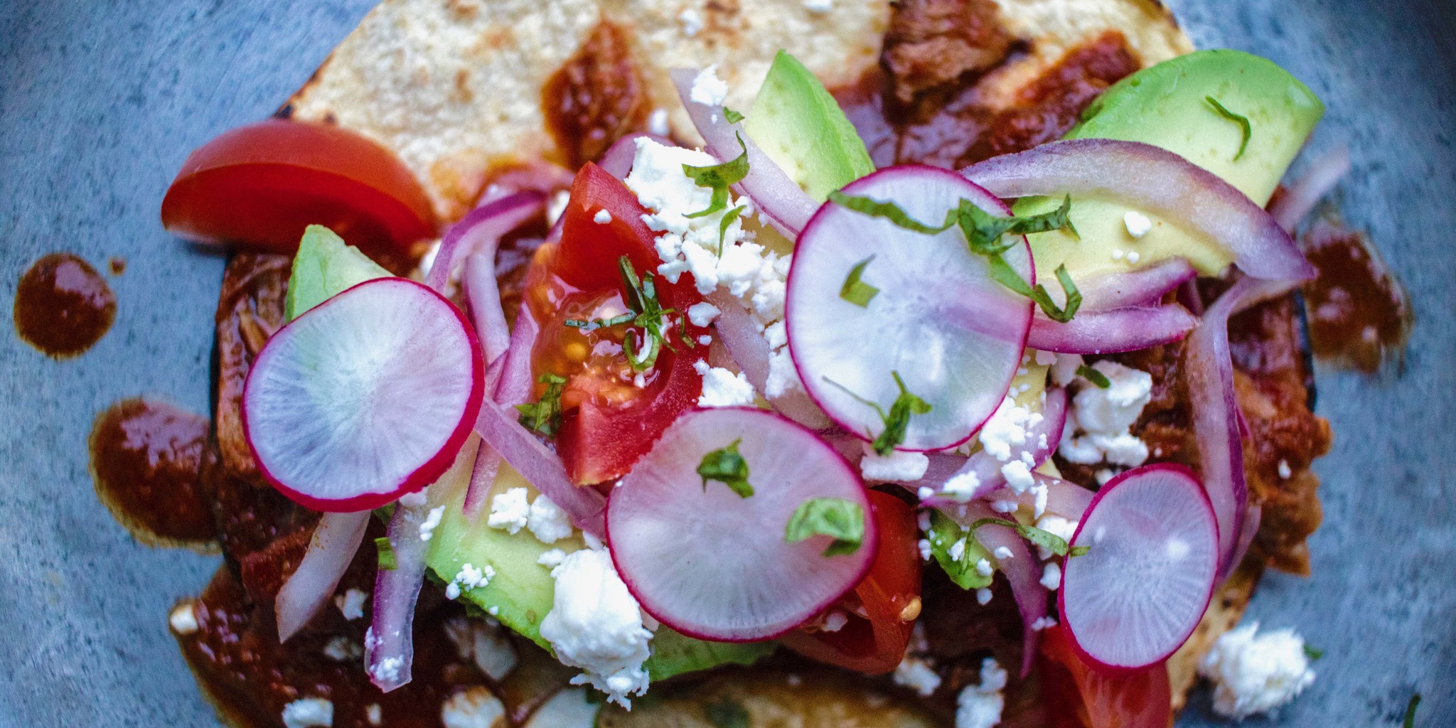 Chile Colorado braised pork shoulder at foodious.com